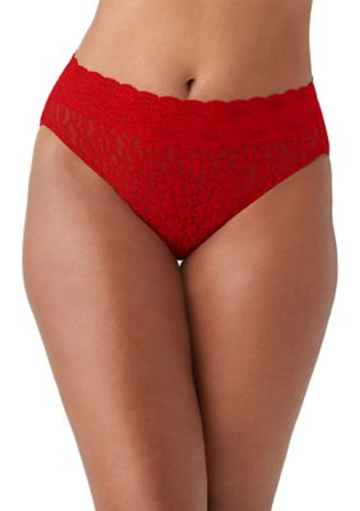 Halo Lace Hi-Cut Brief - 870305