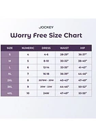 Worry Free Heavy Absorbency Hipster Panties