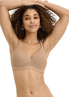 Cooling Cotton Blend Wirefree Full Coverage Bra