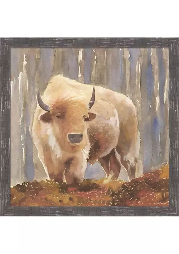 white buffalo wall art