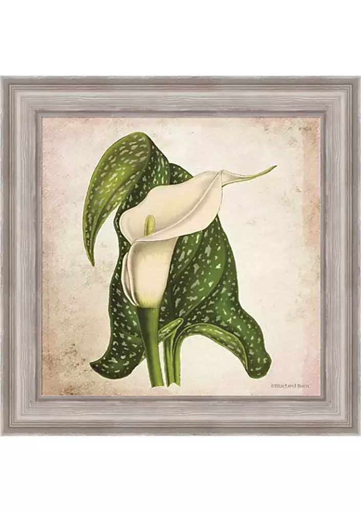 calla lily framed wall art