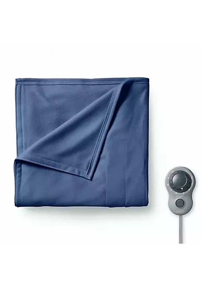 Belk Sunbeam Twin Electric Heated Fleece Blanket with Dial Control | The  Summit