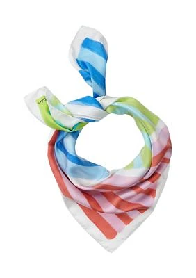 Finger Paint Silk Square Scarf