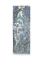 Manor Paisley Oblong Scarf