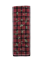 Holly Plaid Silk Scarf