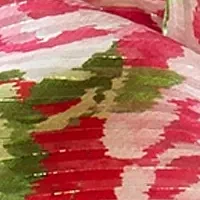 Sparkle Floral Patch Oblong Scarf 