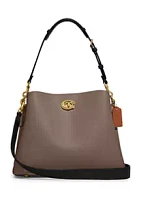 COACH Willow Shoulder Bag Color Block