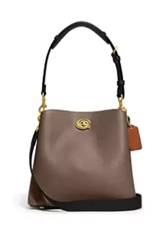 COACH Willow Bucket Bag Color Block