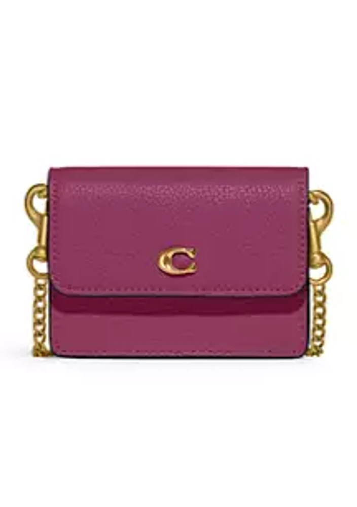 COACH Half Flap Card Case