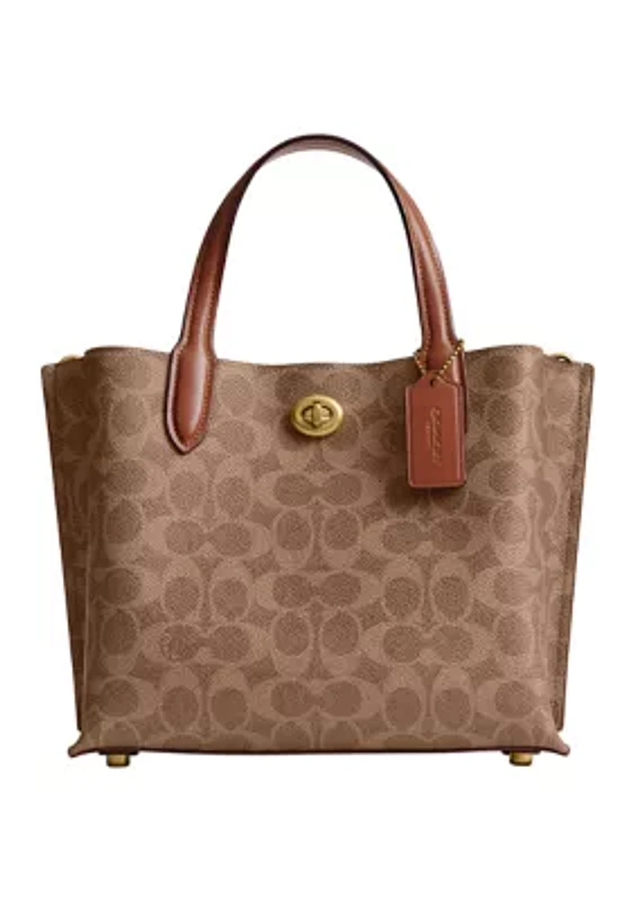 Willow Tote 24 Signature Canvas