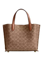 Willow Tote 24 Signature Canvas