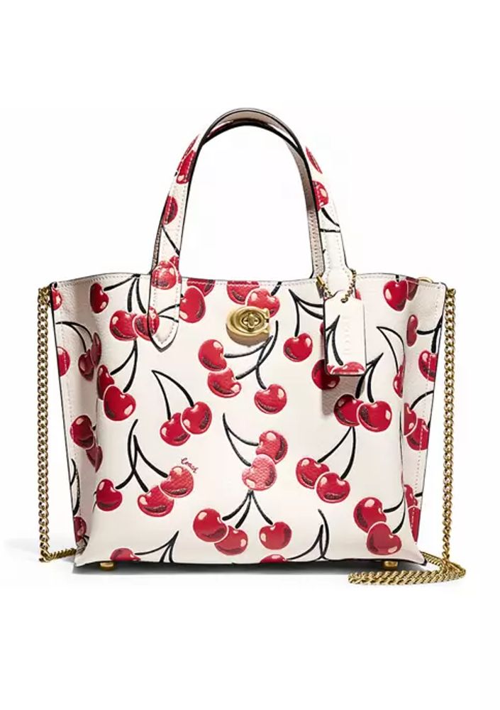 Belk Field Bucket Bag with Horse and Carriage Print