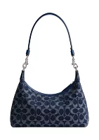 Juliet Shoulder Bag 25 In Signature Denim 