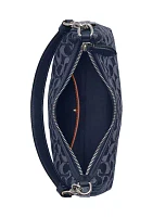 Juliet Shoulder Bag 25 In Signature Denim 