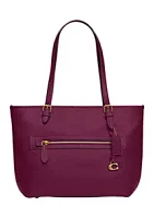COACH Polished Pebble Leather Taylor Tote Bag