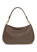 Soft Pebble Leather Cary Crossbody Bag