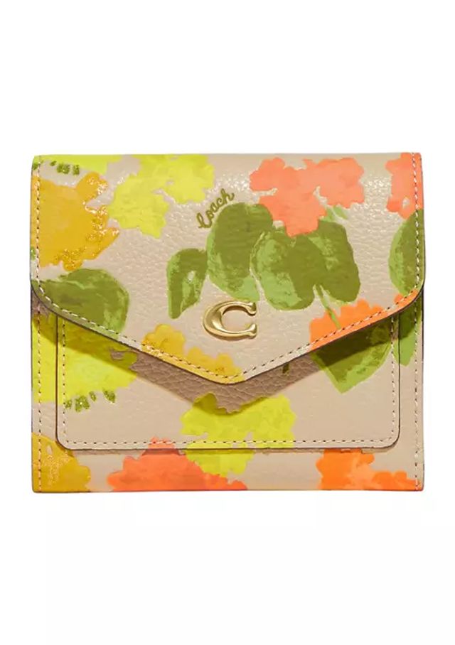 Belk Women's Floral Print Tapestry Coin Purse Wallet