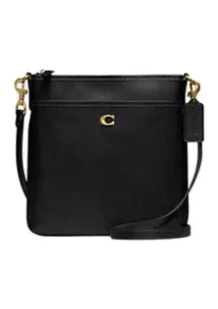 COACH Crossgrain Leather Kitt Crossbody Bag