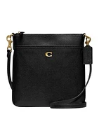 Crossgrain Leather Kitt Crossbody Bag