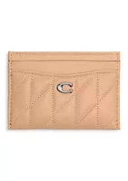 COACH Essential Quilted Pillow Leather Card Case