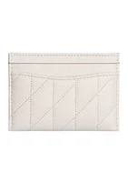 Essential Quilted Pillow Leather Card Case