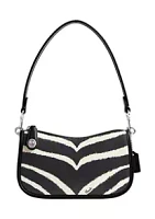 COACH Zebra Printed Swinger 2.0 Handbag
