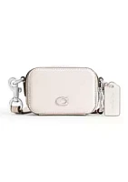 COACH  Crossbody Pouch Crossgrain Leather