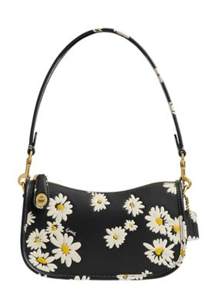 Swinger 20 Shoulder Bag with Floral Print