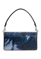 Tabby Shoulder Bag 20 with Tie Dye Print 