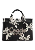 Cargo Tote Bag with Bow Print