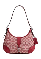 Hamptons Hobo Bag in Signature Textile Jacquard 