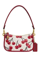 Swinger 20 Shoulder Bag with Cherry Print