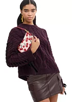 Swinger 20 Shoulder Bag with Cherry Print