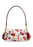 Tabby Shoulder Bag 20 with Cherry Print