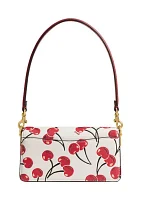 Tabby Shoulder Bag 20 with Cherry Print