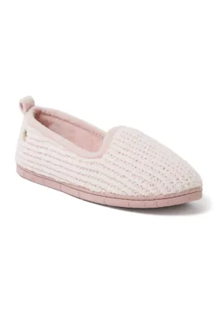 Rachel Chenille Closed Back Slippers