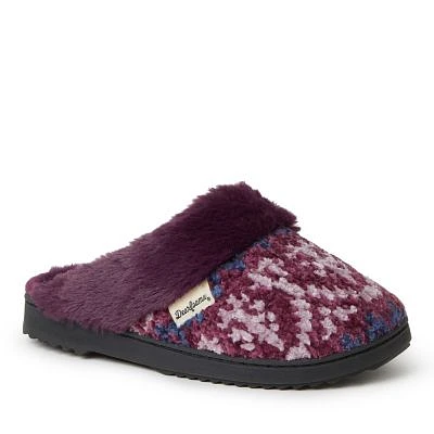 Women's Allison Chenille Fairisle Scuff