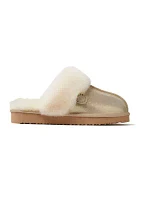 Sydney Genuine Shearling Scuff Slippers