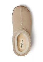 Doreen Genuine Suede Clogs