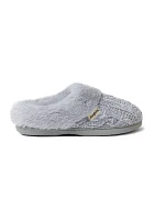 Claire Cable Knit Chenille Clogs