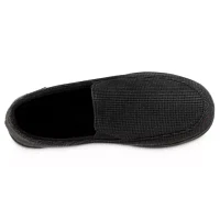 isotoner Men's Memory Foam Mini Box Cord Luke Moccasin Slippers