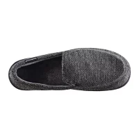 isotoner Men's Javier Mesh Closed Back Slippers