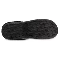 isotoner Men's Advanced Memory Foam Herringbone Harvey Hoodback ECO Comfort Slippers