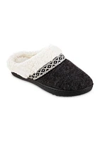 Women's Heather Knit Ada Hoodback Slippers