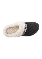 Women's Heather Knit Ada Hoodback Slippers