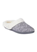 Boxed Caroline Sweater Ribbed Hoodback Slippers