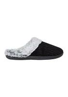 Boxed Carmen Chenille Hoodback Slippers