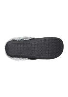 Boxed Carmen Chenille Hoodback Slippers