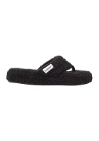 Women's Cozy Plush Joey Thong Slipper with Memory Foam