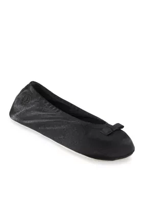 Signature Classics Satin Ballerina Slipper